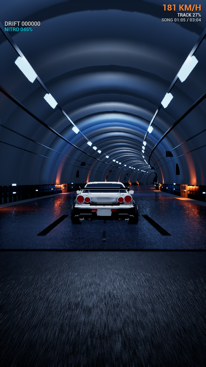 Въезд в новый освещённый тоннель / Entering the new illuminated tunnel